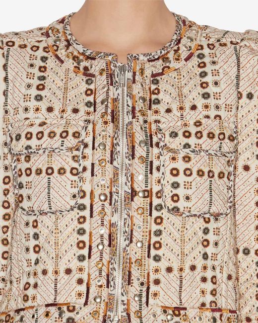 Isabel Marant Natural Christy Jacket