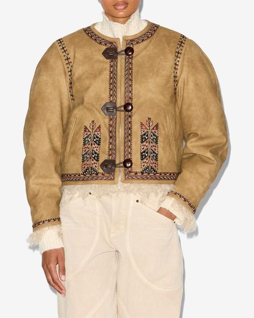 Isabel Marant Brown Cely Jacket