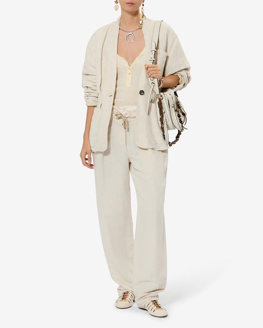 Isabel Marant White Soraya Jacket