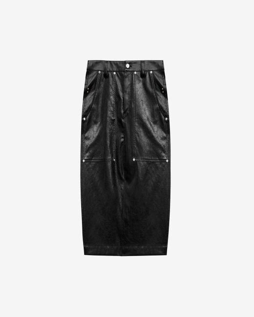 Isabel Marant Black Angele Skirt