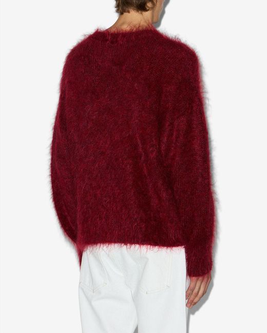 Isabel Marant Red Mirello Sweater for men