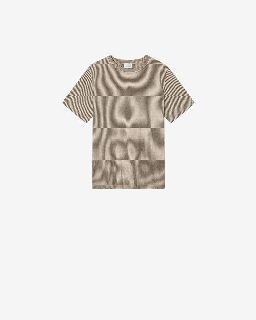 Isabel Marant White Leon T-Shirt for men