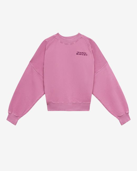 Sweatshirt À Logo Shanice Isabel Marant en coloris Pink