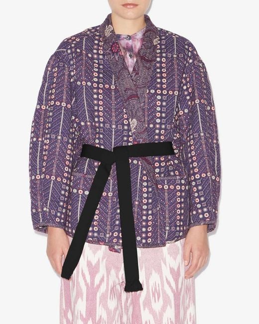 Isabel Marant Purple Chancel Jacket