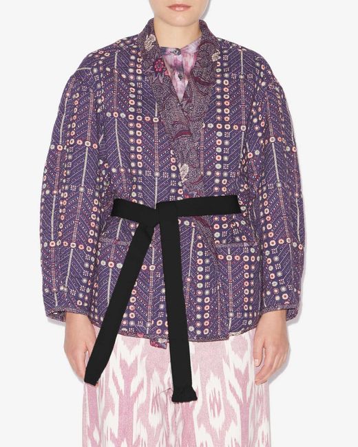 Isabel Marant Purple Chancel Jacket