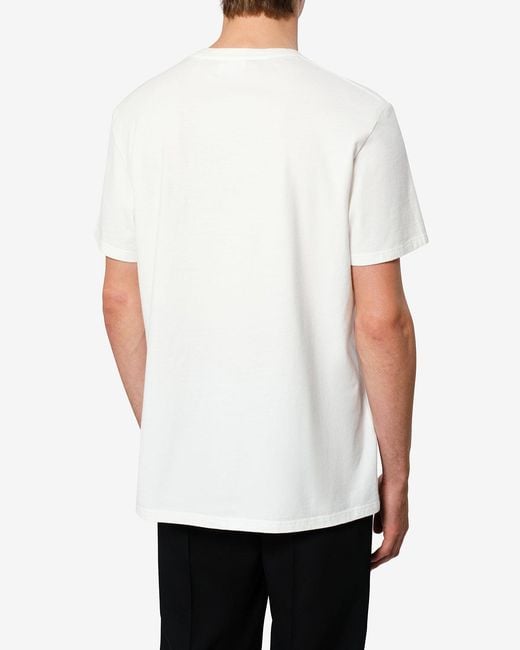 Isabel Marant White Honore T-Shirt for men