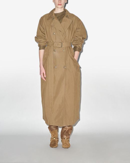 Isabel Marant Brown Cacilda Coat