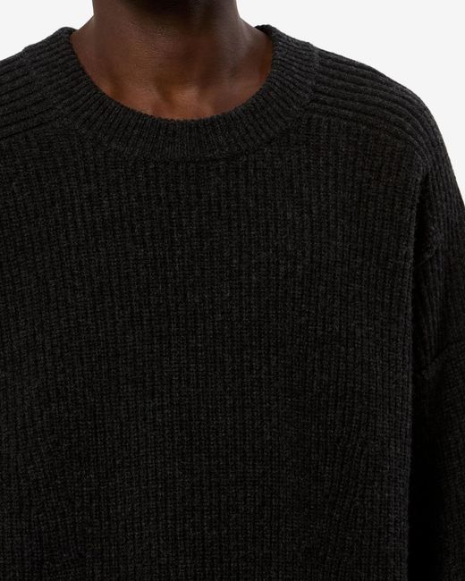 Isabel Marant Black Larry Wool Sweater for men