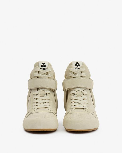 Isabel Marant White Sennyh High Sneakers for men