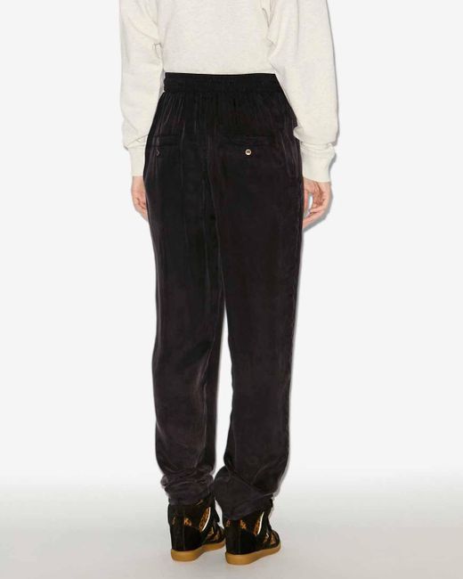 Isabel Marant Black Zaylee Pants