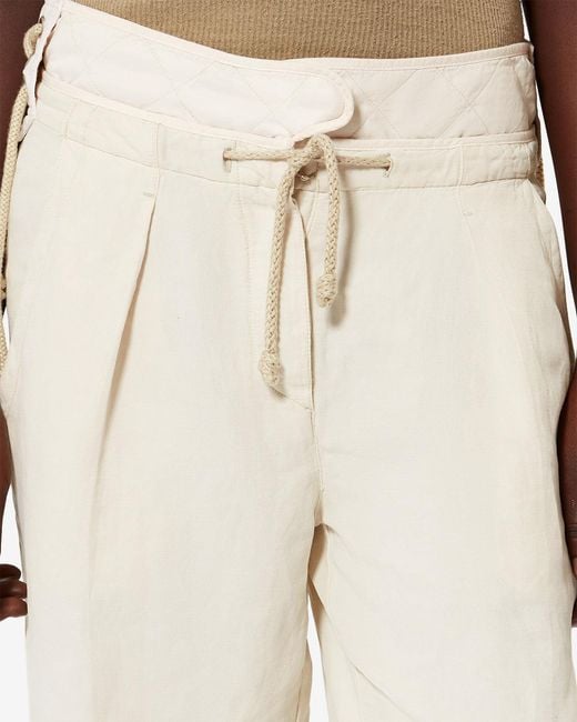 Isabel Marant White Sharon Pants