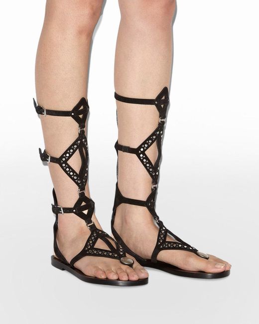 Isabel Marant Natural Boham Sandals
