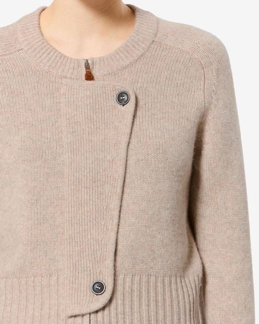 Isabel Marant White Murielle Cardigan