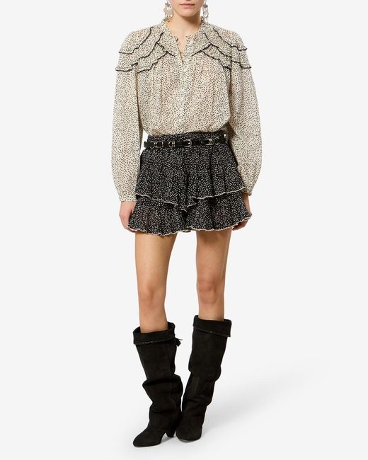 Isabel Marant Black Jocadia Shorts