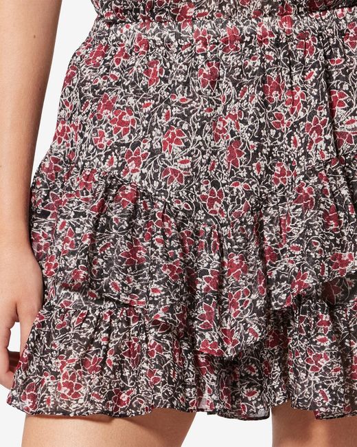 Isabel Marant Red Jocadia Shorts