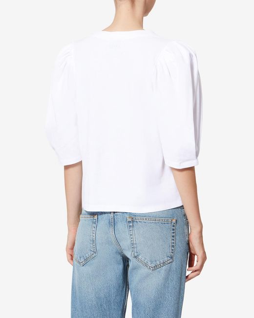 Isabel Marant White Maeliss T-Shirt