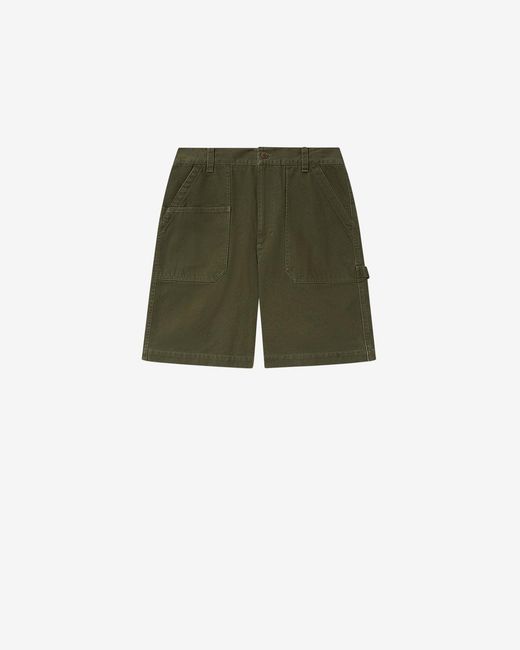 Isabel Marant Green Akyle Shorts for men