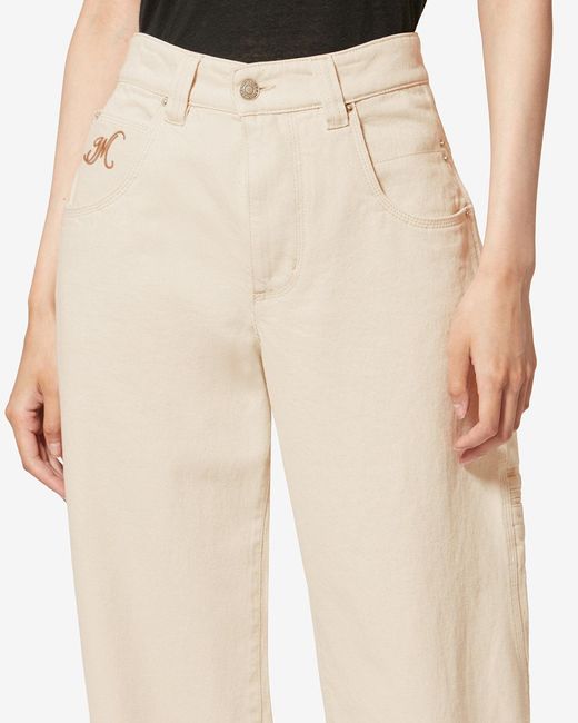 Isabel Marant White Jeyda Pants