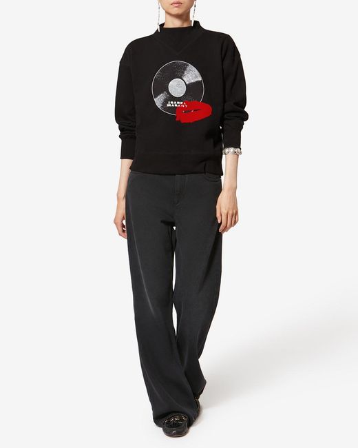 Isabel Marant Black Sweatshirt Mylan