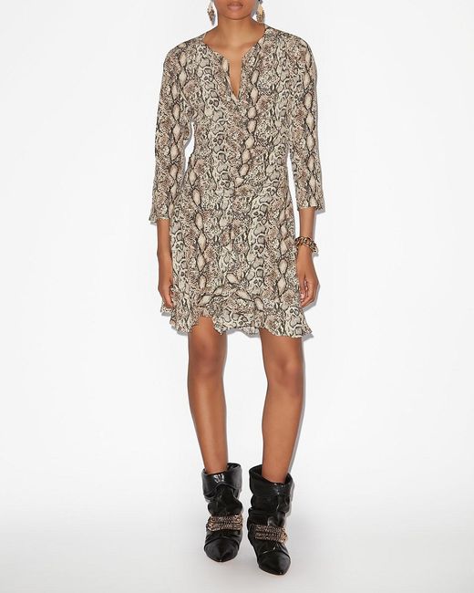 Isabel Marant White Octavia Dress