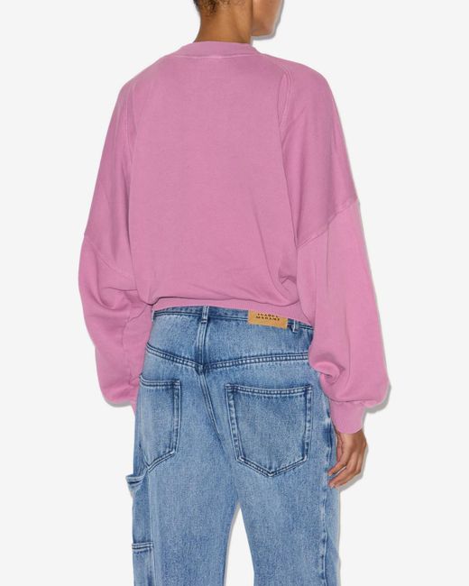 Sweatshirt Shanice Isabel Marant en coloris Pink