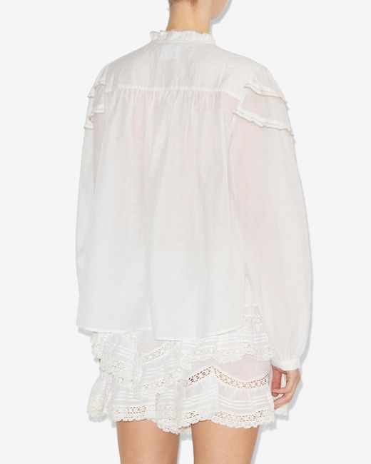 Blusa Christa Isabel Marant de color White