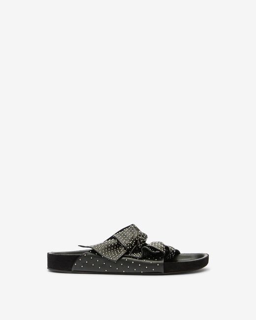 Isabel Marant Black Lennyo Bow Sandals