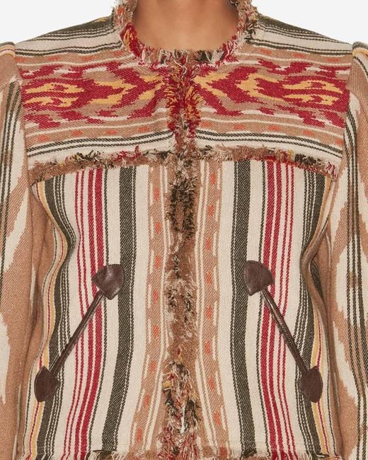 Isabel Marant Natural Delphina Jacket