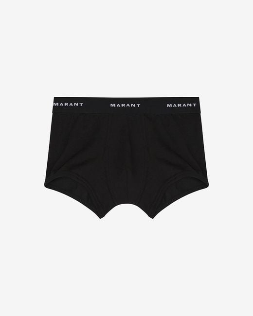 Isabel Marant Black Billy Knickers for men