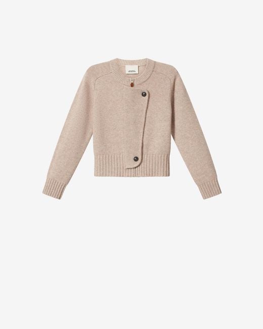 Isabel Marant White Murielle Cardigan