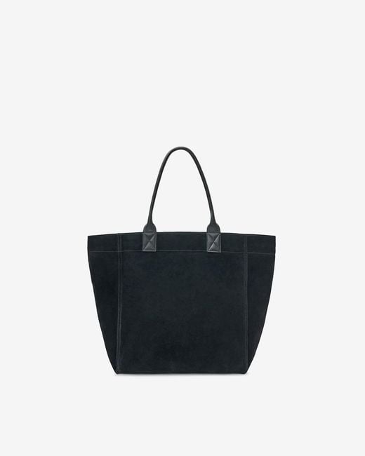 Isabel Marant Black Yenky Suede Tote Bag