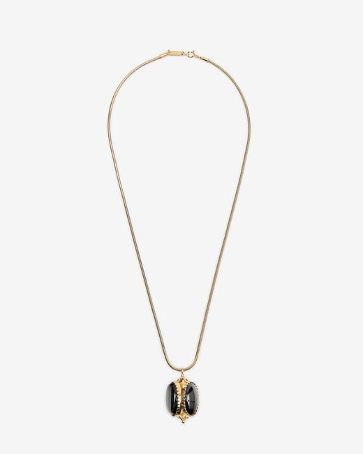 Isabel Marant Natural Hanae Long Necklace