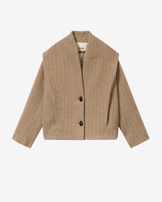 Isabel Marant Natural Dyogo Coat