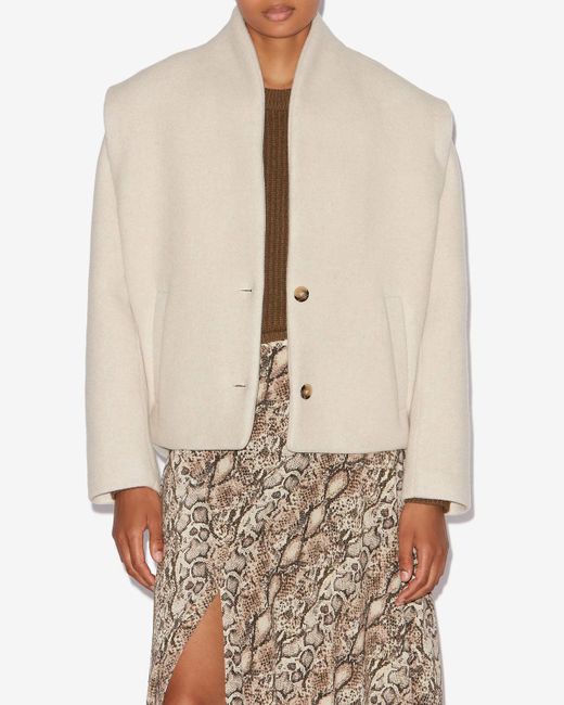 Giacca Drogo di Isabel Marant in Natural