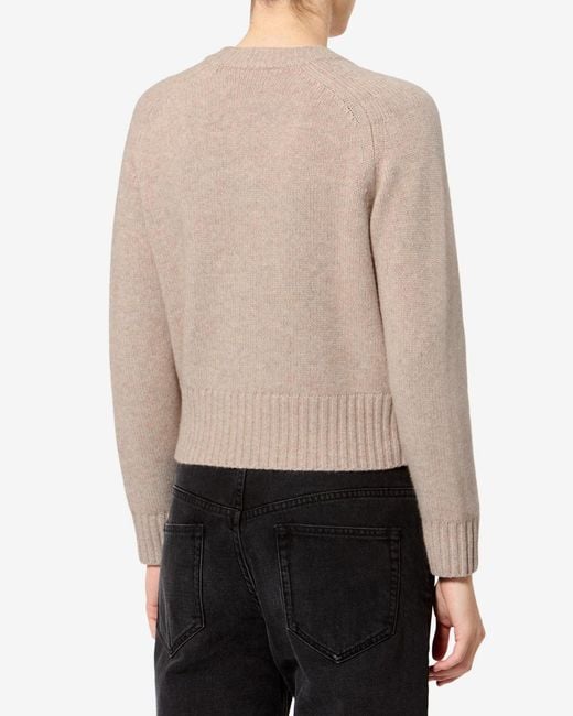 Isabel Marant White Murielle Cardigan