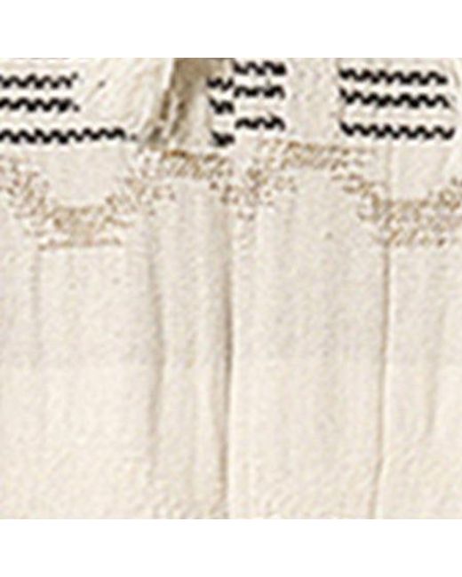 Isabel Marant White Deliann Shorts for men