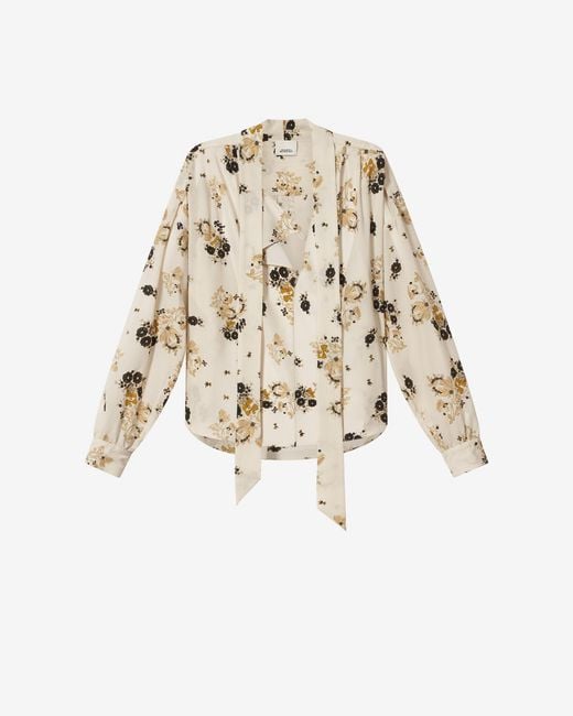 Isabel Marant White Fedry Top