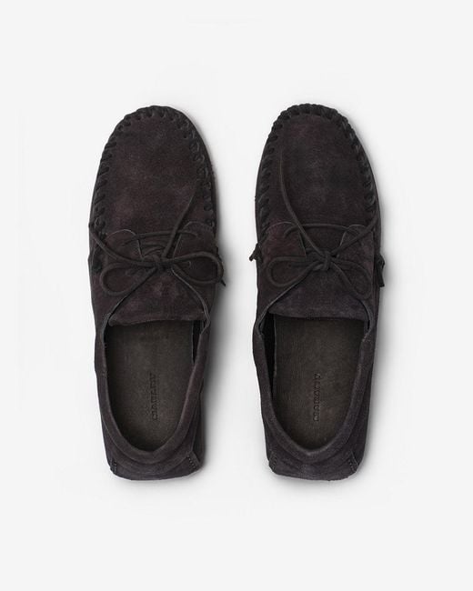 Isabel Marant Black Fenlis Loafers for men