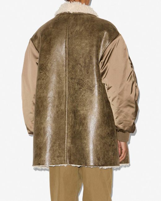 Isabel Marant Brown Evina Coat