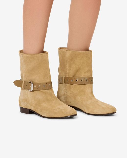 Isabel Marant White Reena Boots