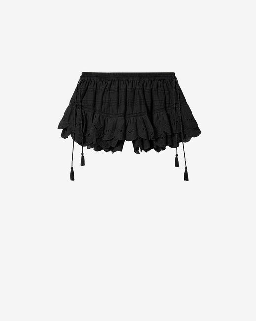 Isabel Marant Black Puria Shorts