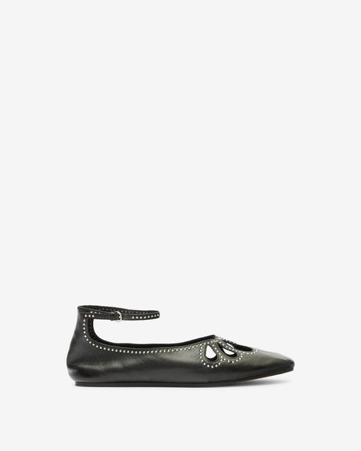 Isabel Marant Green Bloris Ballet Flats