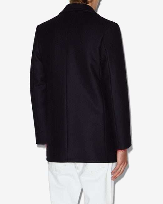 Cappotto Wym di Isabel Marant in Black da Uomo