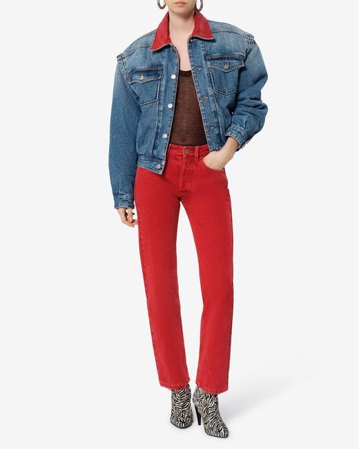 Giacca Devyn di Isabel Marant in Blue