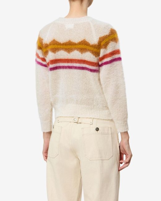Monette Pullover Isabel Marant de color White
