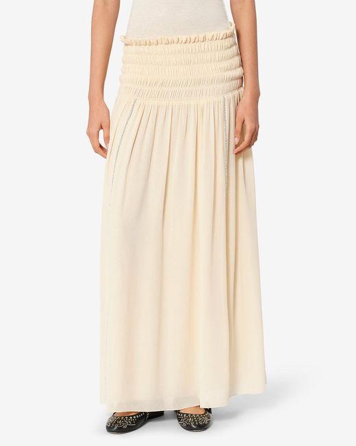 Isabel Marant Natural Nerly Skirt