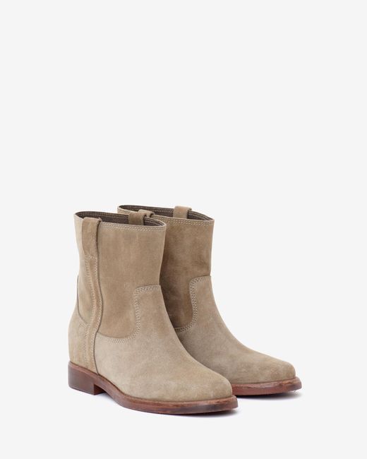 Isabel Marant White Susee Low Boots