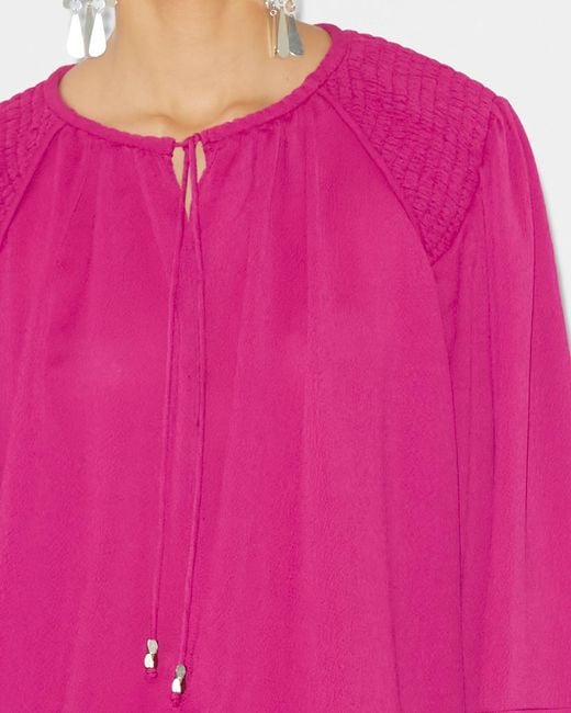 Isabel Marant Pink Lamaya Top