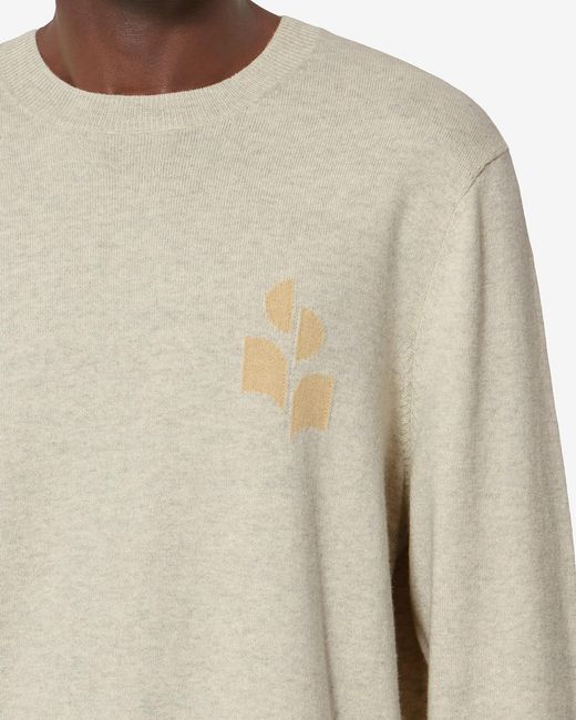 Isabel Marant White Antea Sweater for men