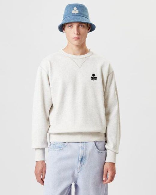 Isabel Marant White Mike Sweatshirt for men